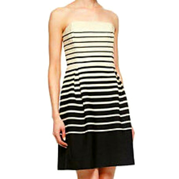 Trina Turk Dresses TD143011 Tweed Stripes Sz 2 - Picture 2 of 8